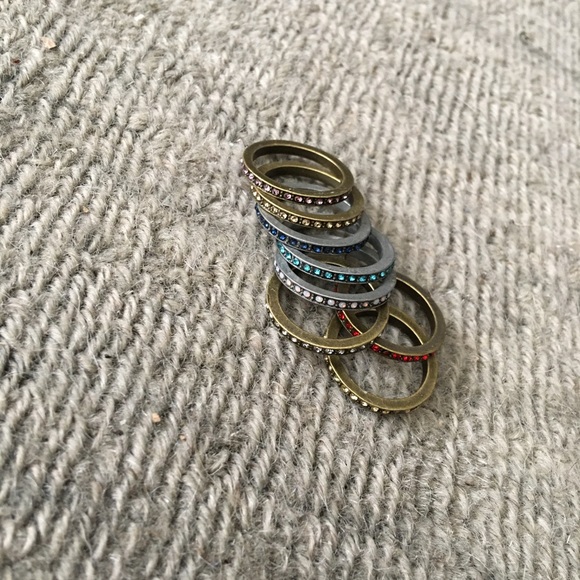 Jewelry - Set 8 rings